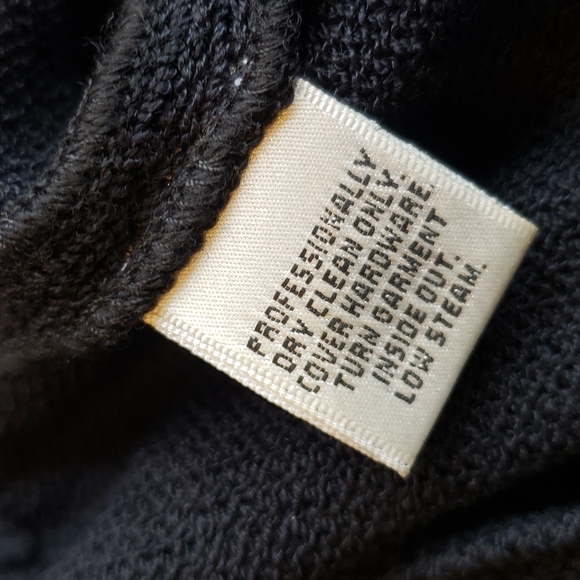 ST JOHN Evening Black Santana Knit Embellished Cutout Cocktail Dress sz 14 - Picture 8 of 8